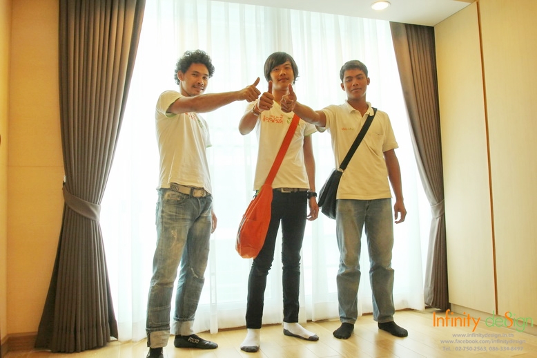 ทีมช่างสุดหล่อจาก Infinity Design ทีมช่างสุดหล่อจาก Infinity Design