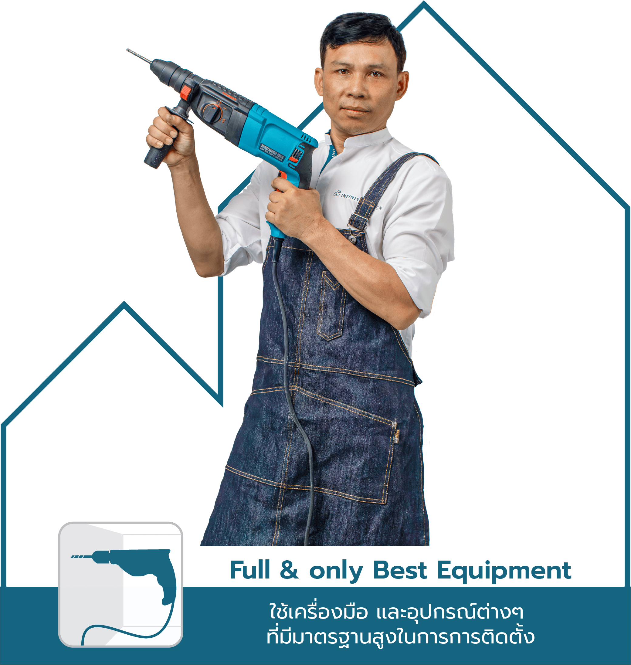 Full & only Best Equipment Infinity Design
