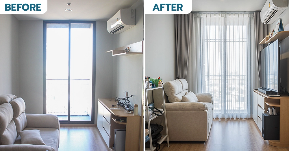 Before & After @ Skyrise Avenue สุขุมวิท 64 | Infinity Design Before & After @ Skyrise Avenue สุขุมวิท 64