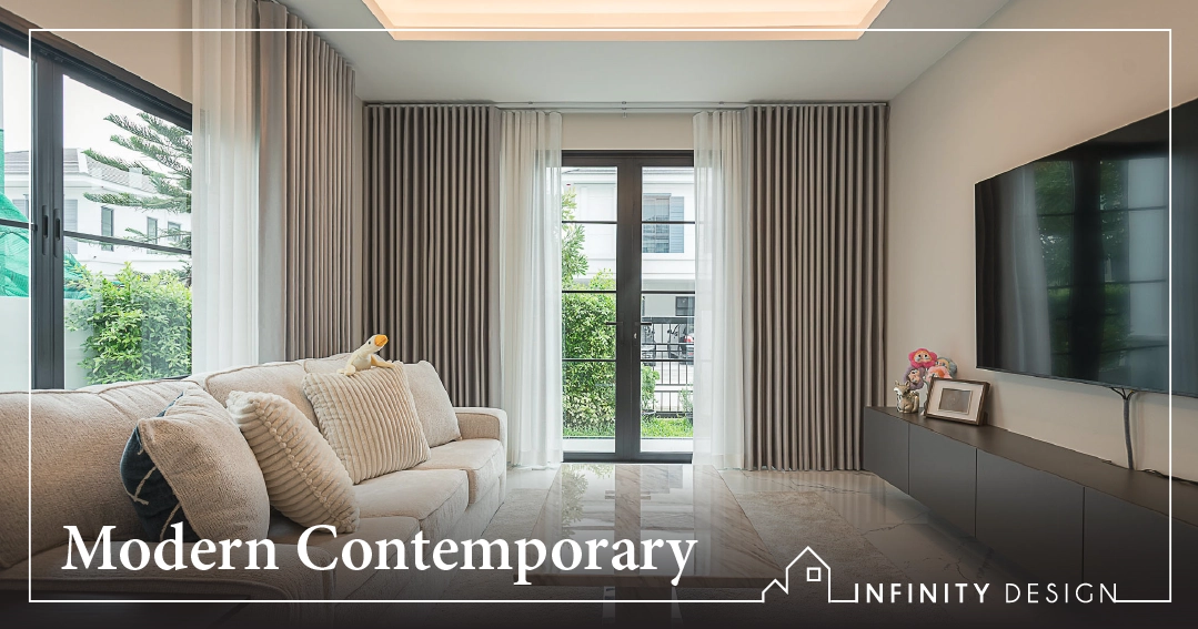 Modern Contemporary Style Curtain @ Setthasiri Watcharapol Theprak