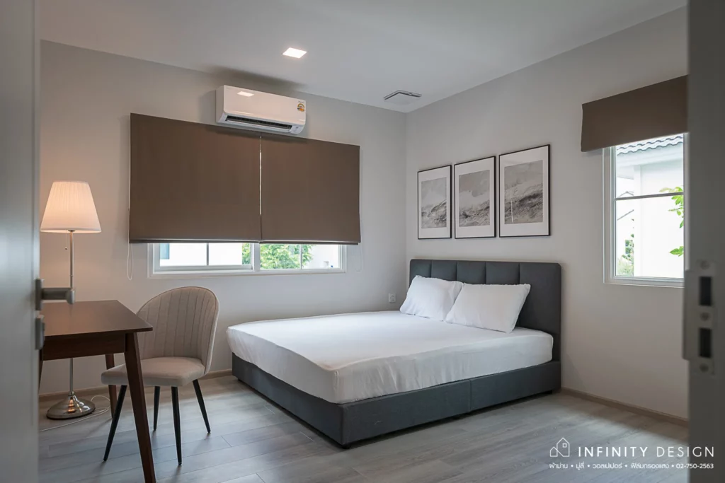 ห้องนอนเล็ก @ CHAIYAPRUEK Bangna KM.15 | Infinity Design ห้องนอนเล็ก @ CHAIYAPRUEK Bangna KM.15