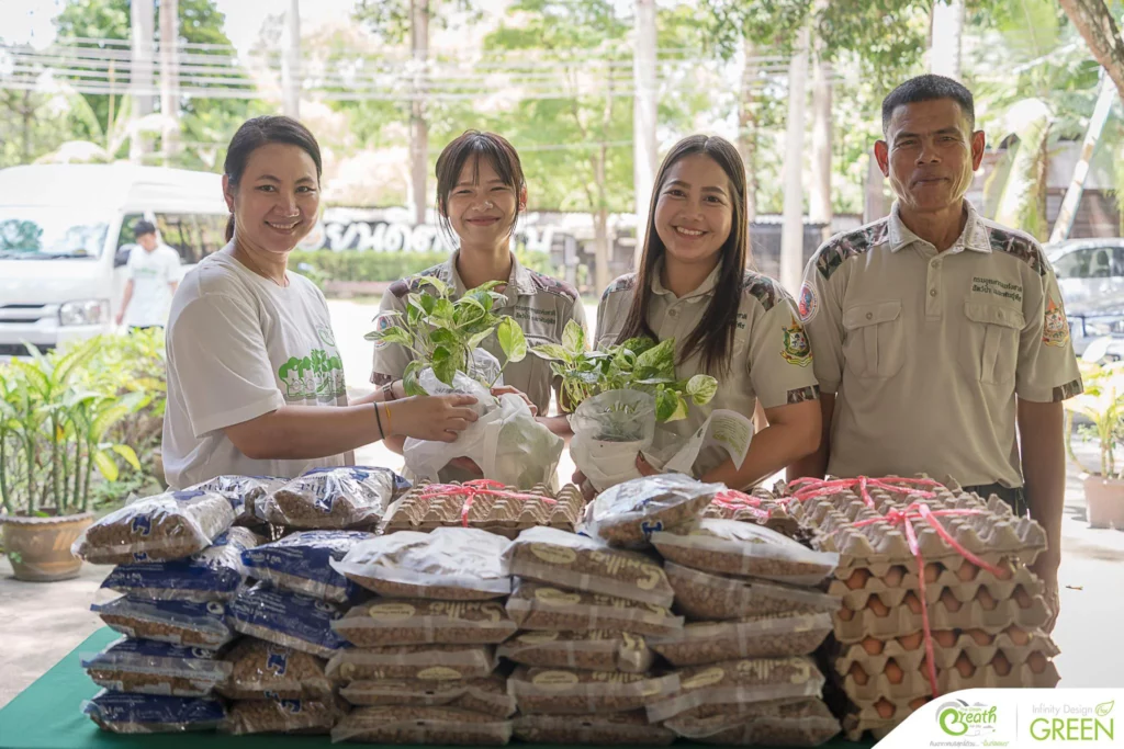 มอบของบริจาค @ Infinity Design For Green EP 85