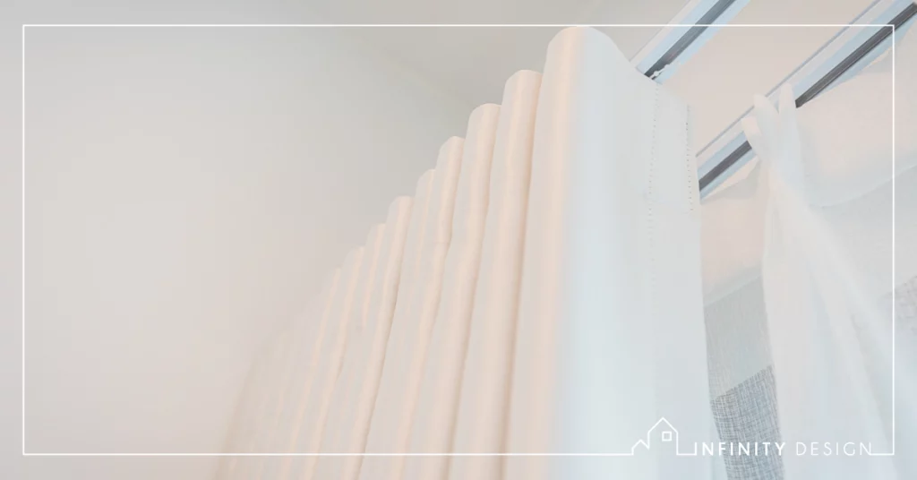 Pantone 2026 Cloud Dancer Curtain