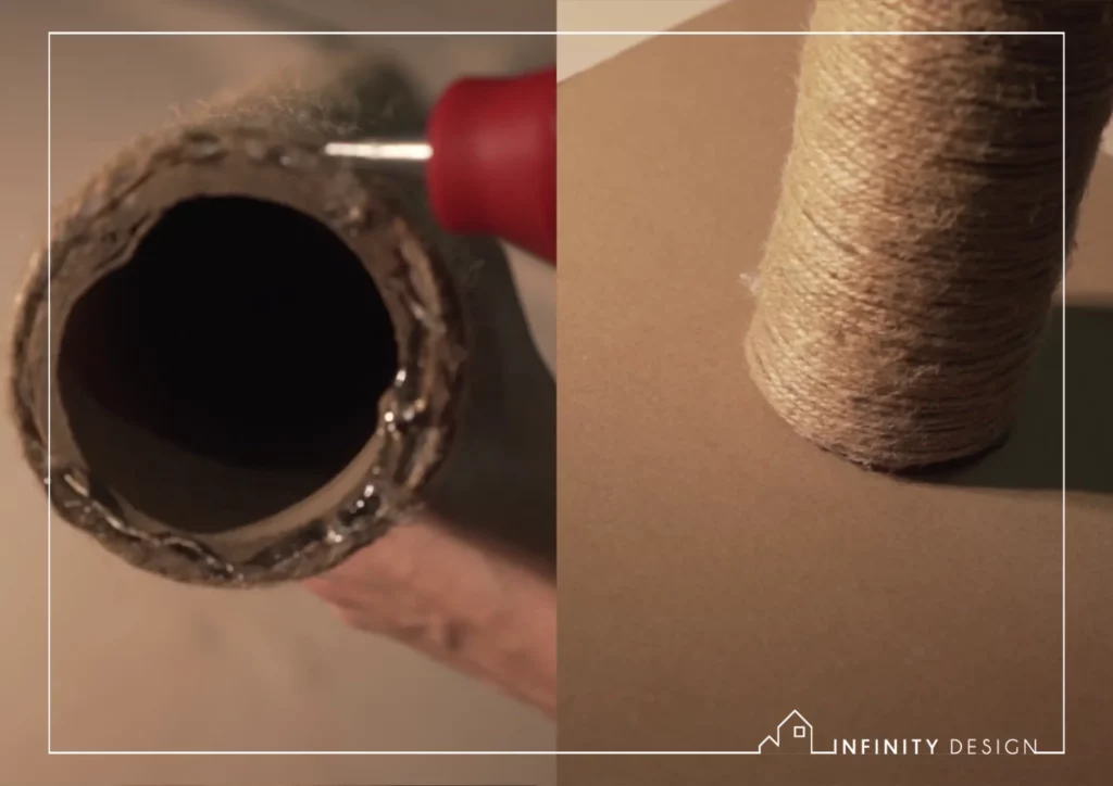 DIY ที่ขูดเล็บแมว
